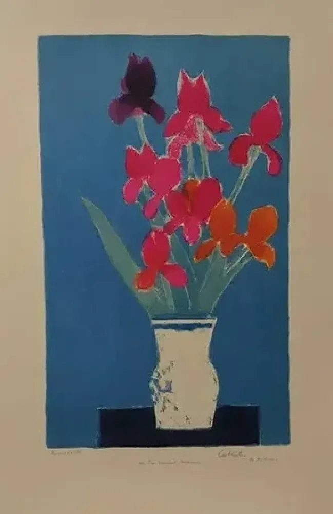 石版画 Cathelin - IRIS