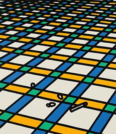 丝网印刷 Caulfield - Et moi je suis seul dans ma demeure