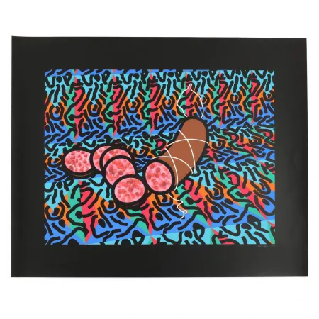 丝网印刷 Caulfield -  Sausage