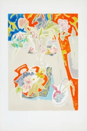 石版画 Cavailles - Nature morte