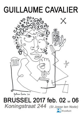 海报 Cavalier - '' Bruxelles 2017 ''