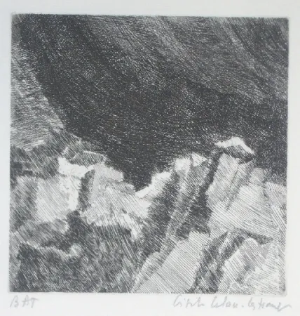 版画 Celan Lestrange - Minuscules épisodes 12 - Ici