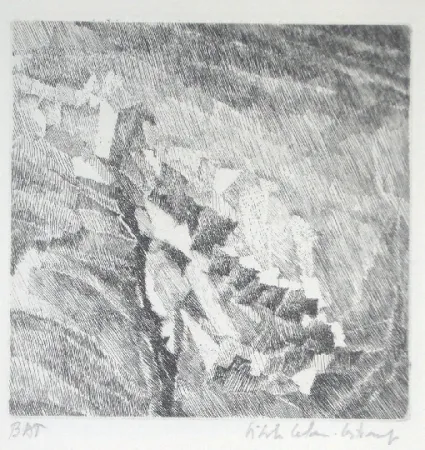 版画 Celan Lestrange - Minuscules épisodes 4 - Repli