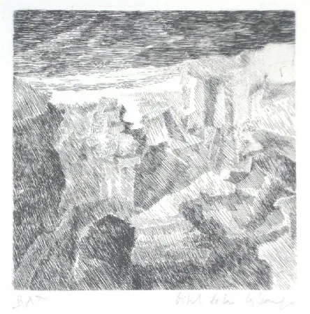 版画 Celan Lestrange - Minuscules épisodes 5 - Horizons