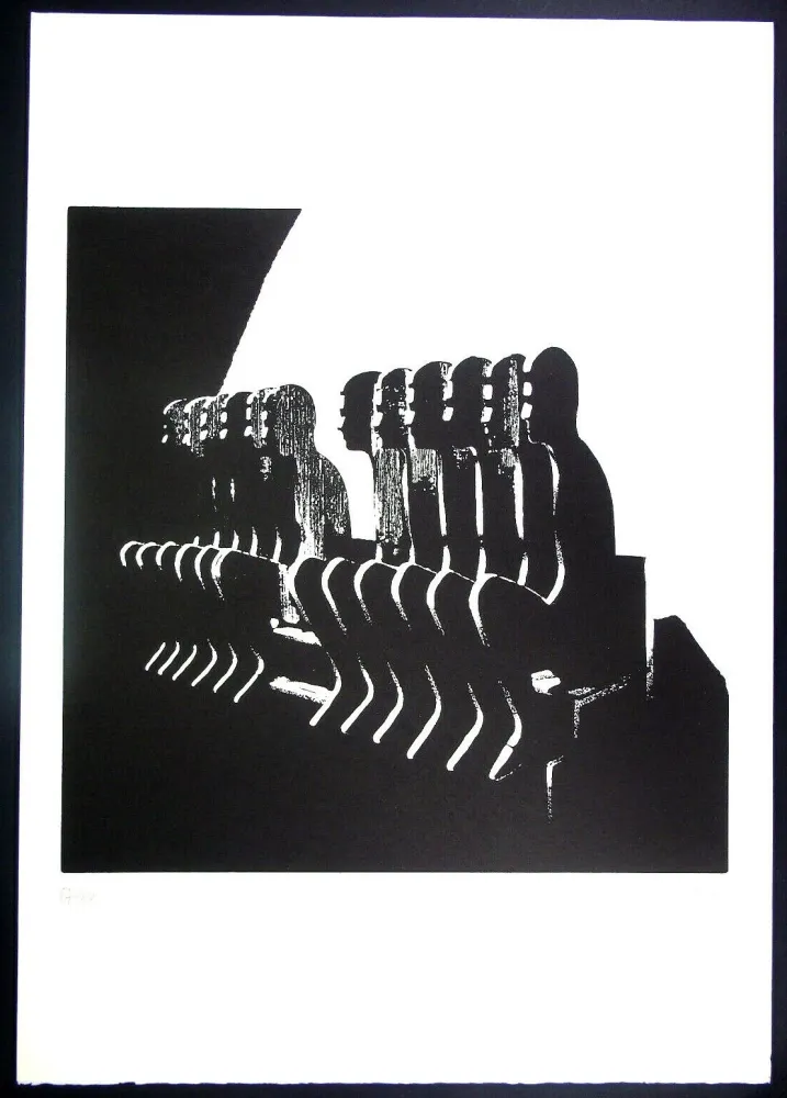 版画 Ceroli - L'ultima cena