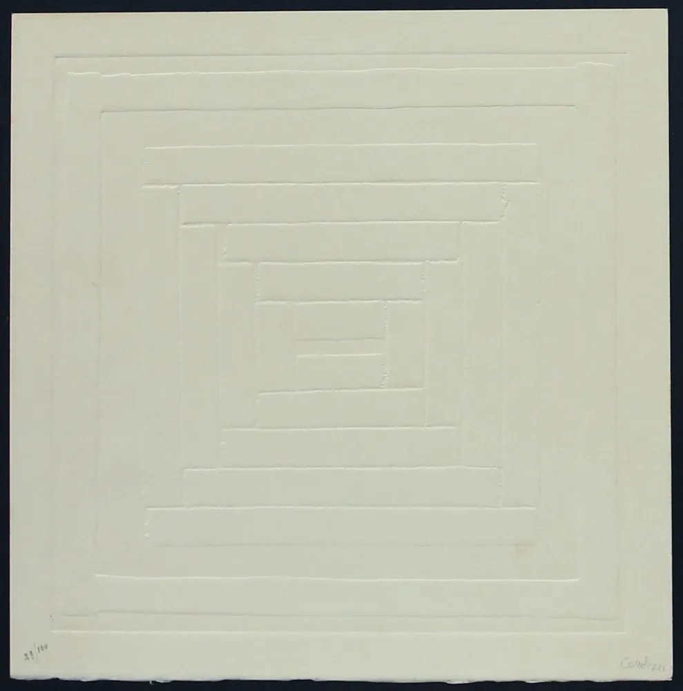 石版画 Ceroli - SENZA TITOLO