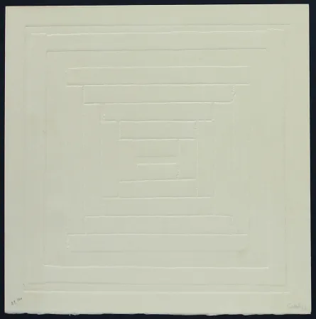 石版画 Ceroli - SENZA TITOLO