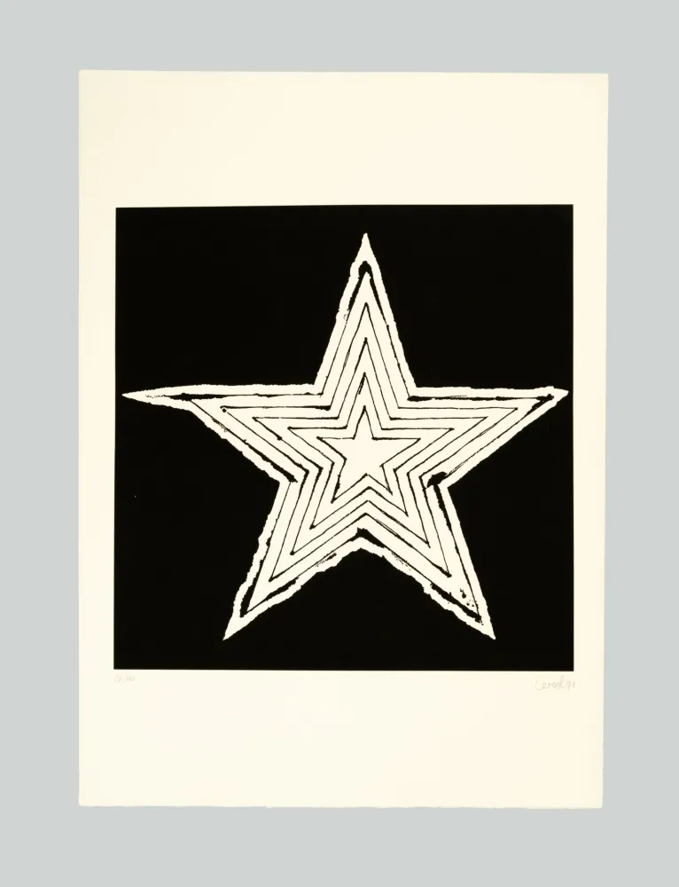 版画 Ceroli - Stella