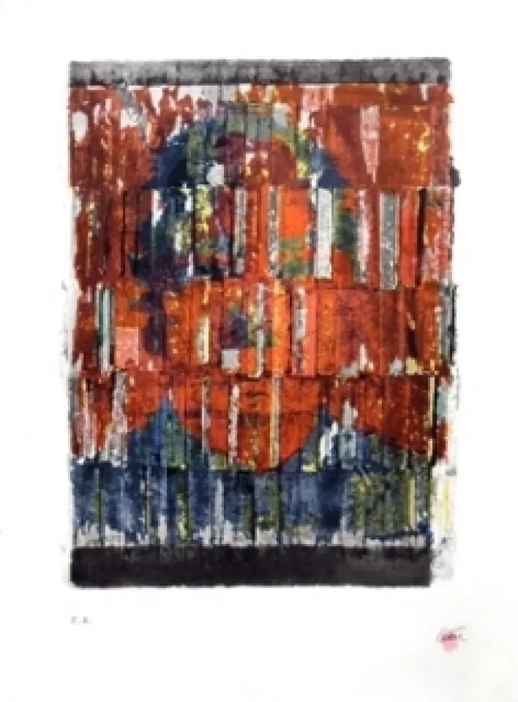 石版画 Cesar - Arrachage