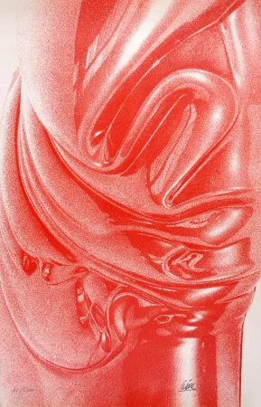 丝网印刷 Cesar - Expansion rouge (César Plastiques)