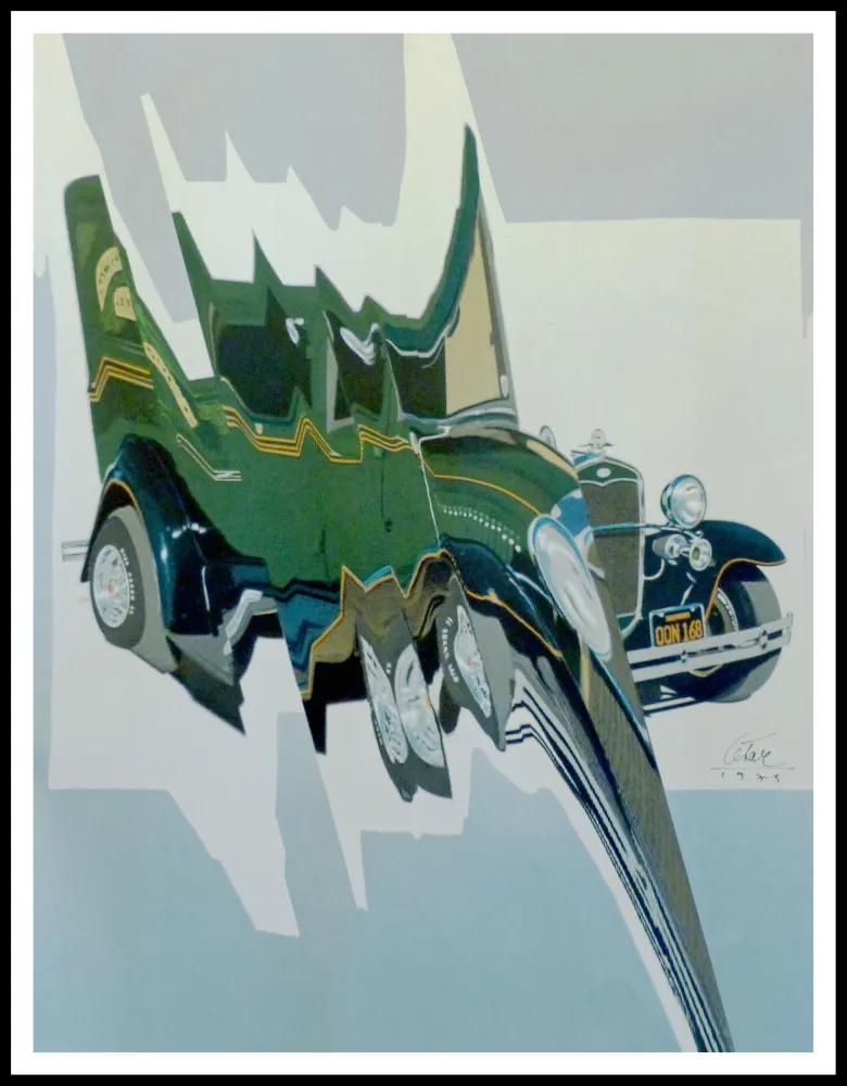 石版画 Cesar - LA CADILLAC