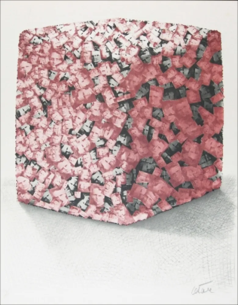 石版画 Cesar - Marie Curie