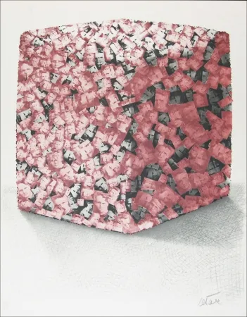 石版画 Cesar - Marie Curie