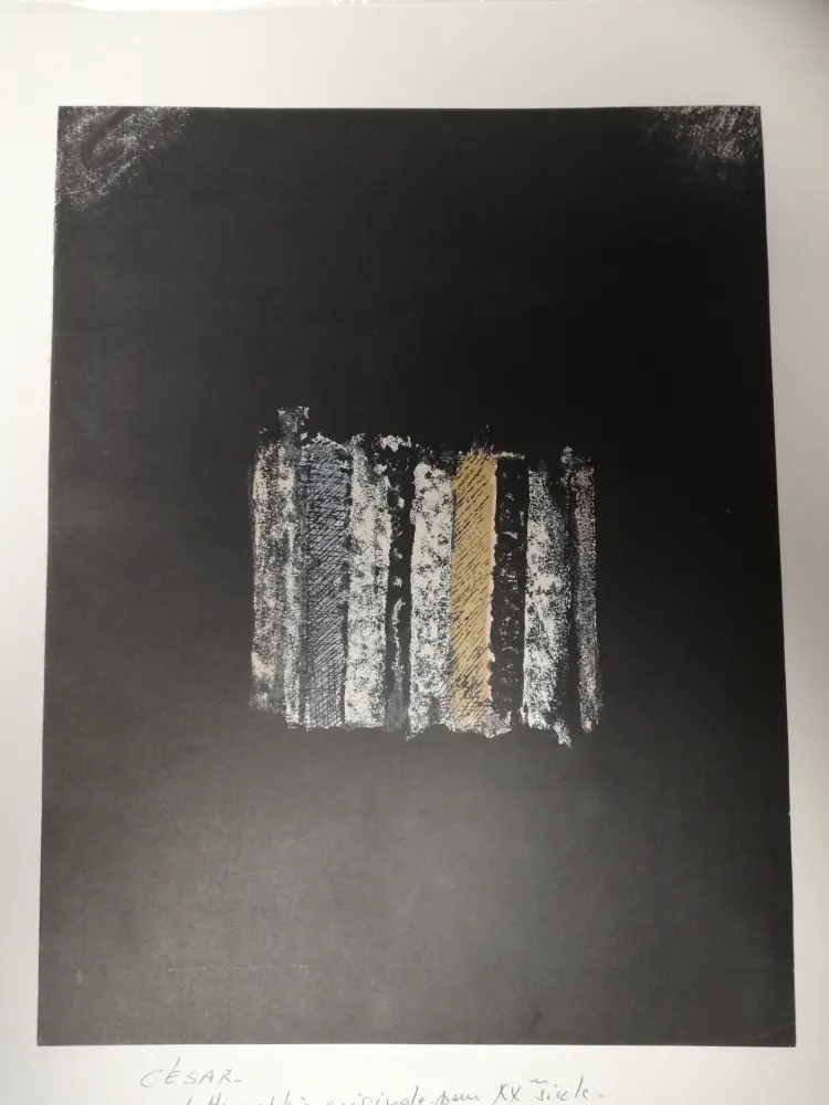 石版画 Cesar - Sans titre