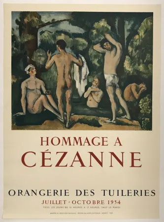 石版画 Cezanne - Orangerie des Tuileries