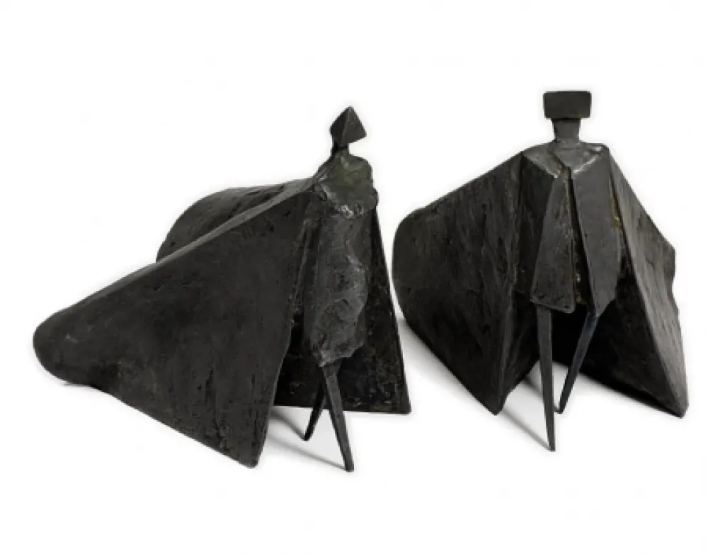 复数作品 Chadwick - Walking Cloaked Figures VII 