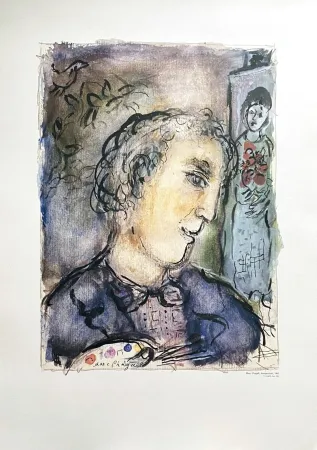 海报 Chagall (After) - Autoportrait