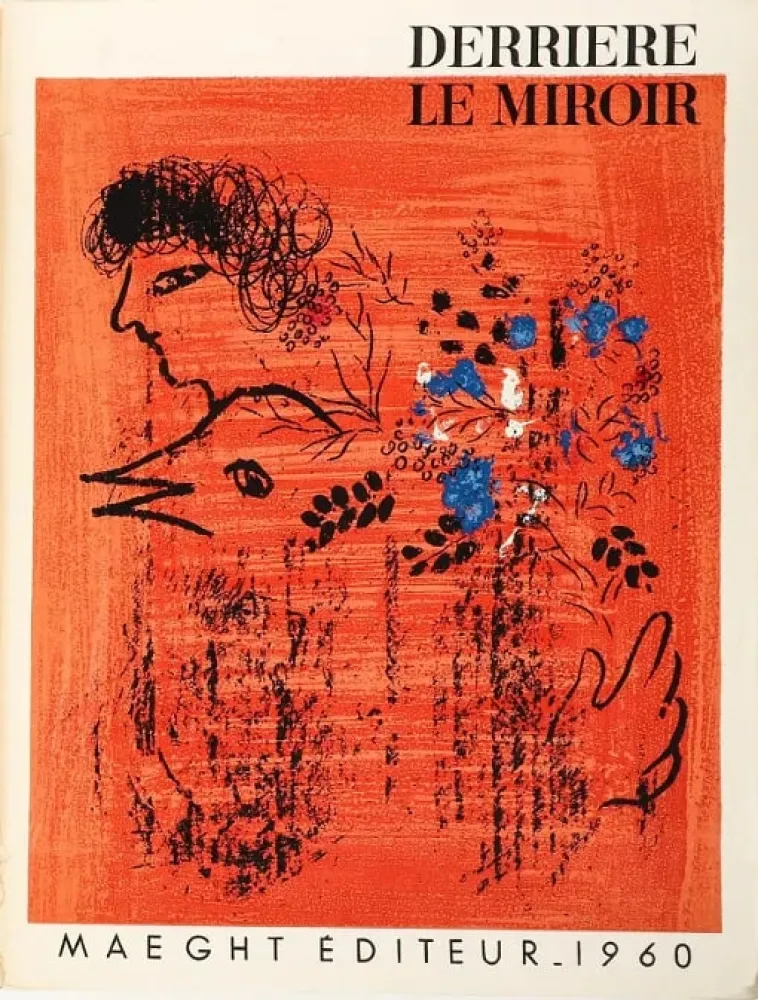 石版画 Chagall - Bouquet à l'oiseau