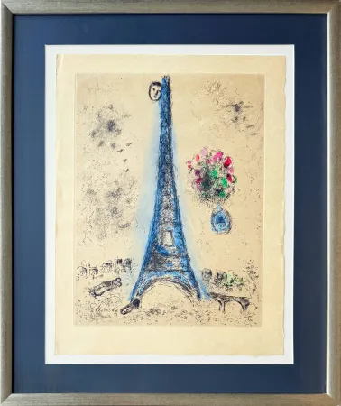 蚀刻飞尘法 Chagall - Celui qui dit les choses sans rien dire, Planche I