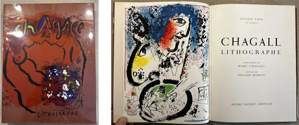 插图书 Chagall - CHAGALL LITHOGRAPHE I. Avec 12 lithographies originales (1960)