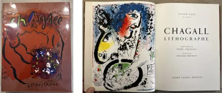 插图书 Chagall - CHAGALL LITHOGRAPHE I. Avec 12 lithographies originales (1960)
