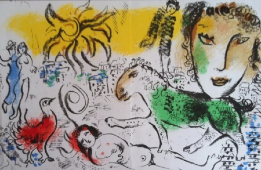 石版画 Chagall - Chagall monumental