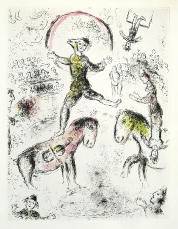 蚀刻飞尘法 Chagall - Cirque
