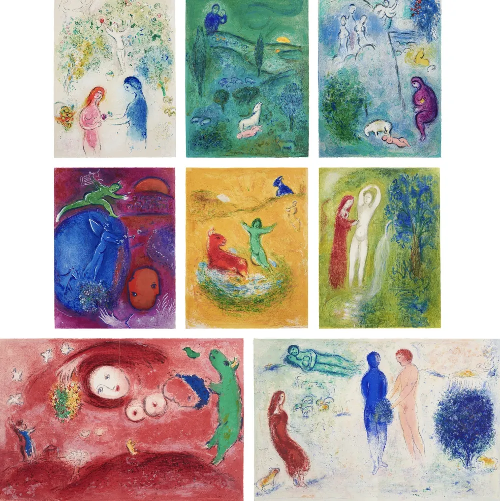 石版画 Chagall - Daphnis and Chloé full album
