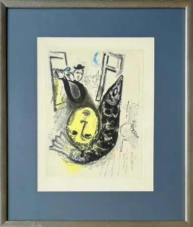 蚀刻飞尘法 Chagall - De Mauvais Sujets - Planche II