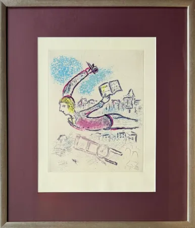 蚀刻飞尘法 Chagall - De Mauvais Sujets - Planche V