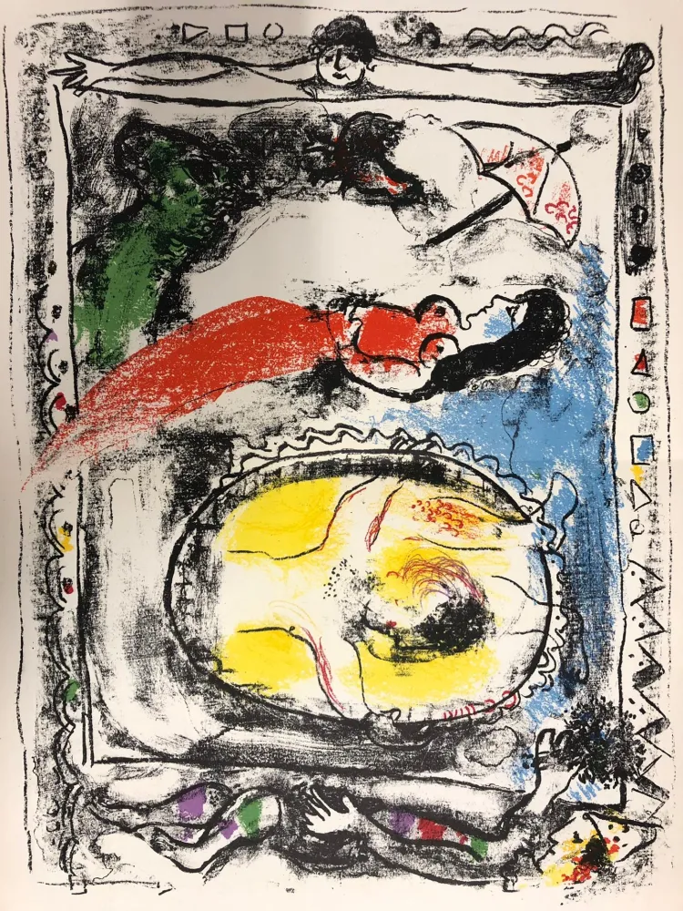 石版画 Chagall - Derrière le Miroir