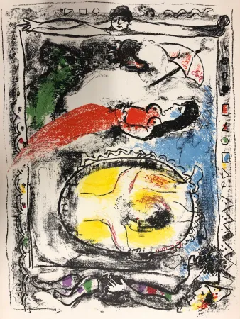 石版画 Chagall - Derrière le Miroir