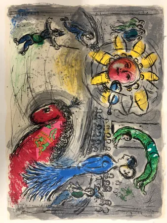 石版画 Chagall - Derrière le Miroir