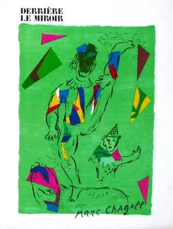 石版画 Chagall - Derrière le miroir (cover) 