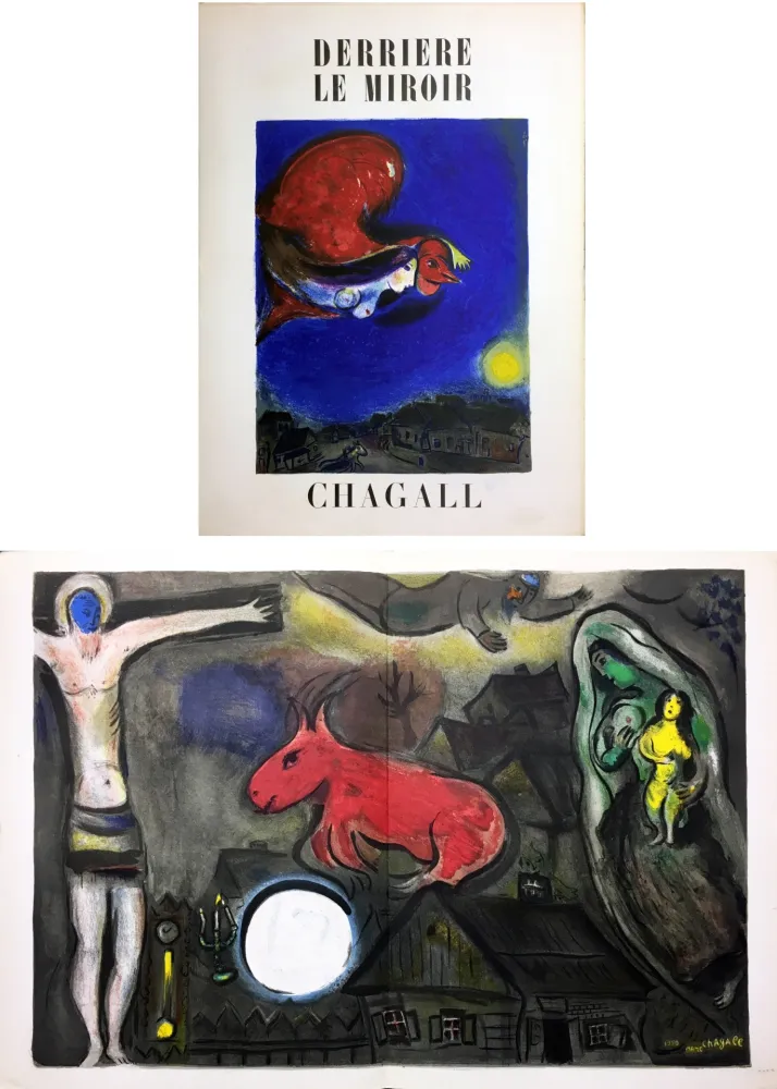 插图书 Chagall - Derrière Le Miroir n° 27-28. CHAGALL. Mars-Avril 1950