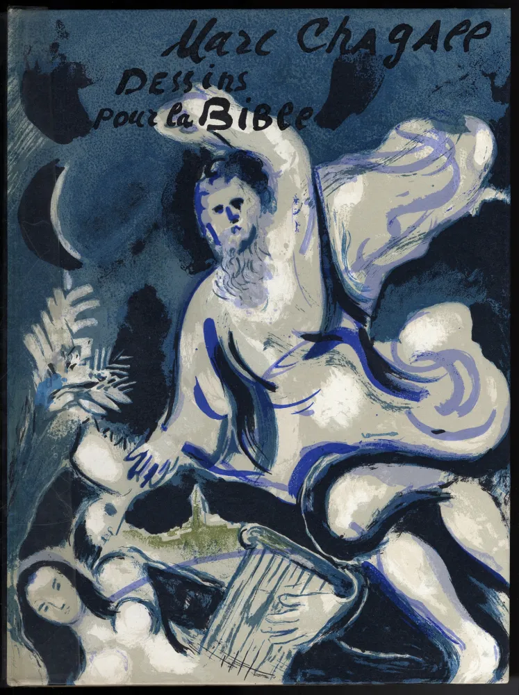 插图书 Chagall - DESSINS POUR LA BIBLE. 47 LITHOGRAPIES ORIGINALES. Verve. Vol.X, Nos 37/38 (1960).