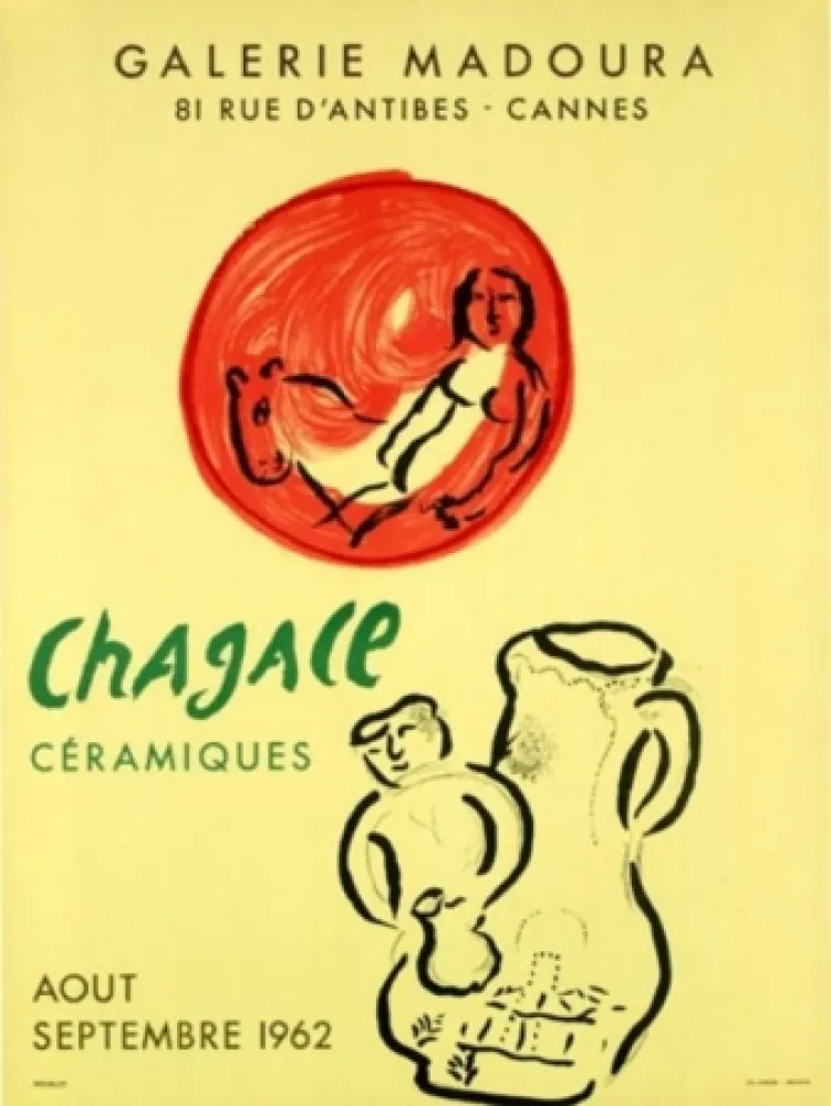 石版画 Chagall - GALERIE MADOURA