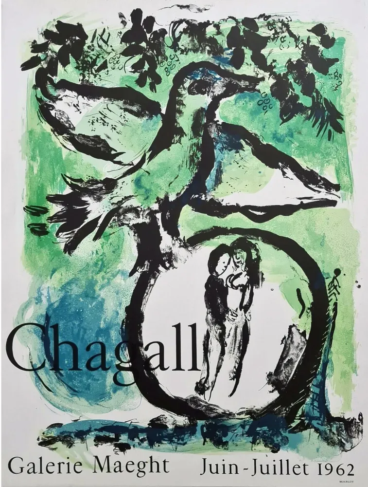 石版画 Chagall - Galerie Maeght - Juin-Juillet 62