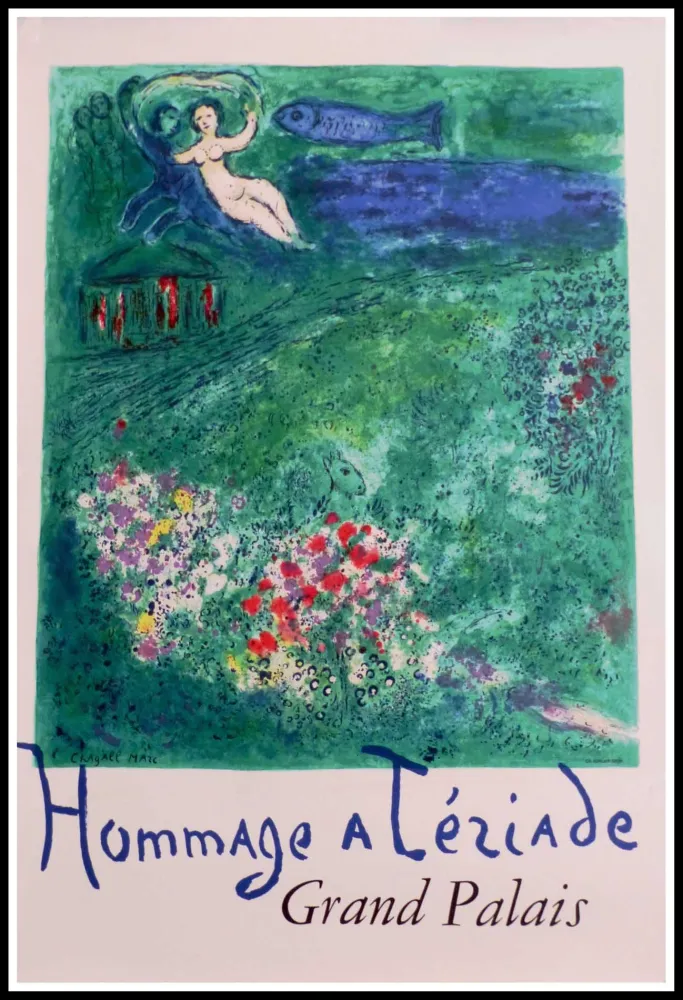海报 Chagall - GRAND PALAIS HOMMAGE A TERIADE