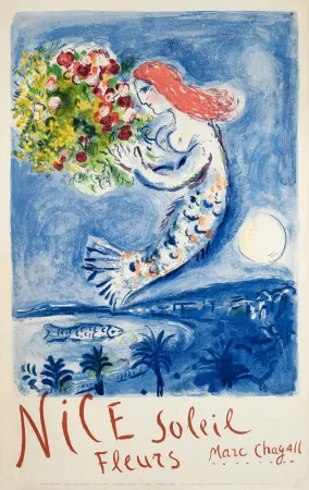海报 Chagall - La baie des anges