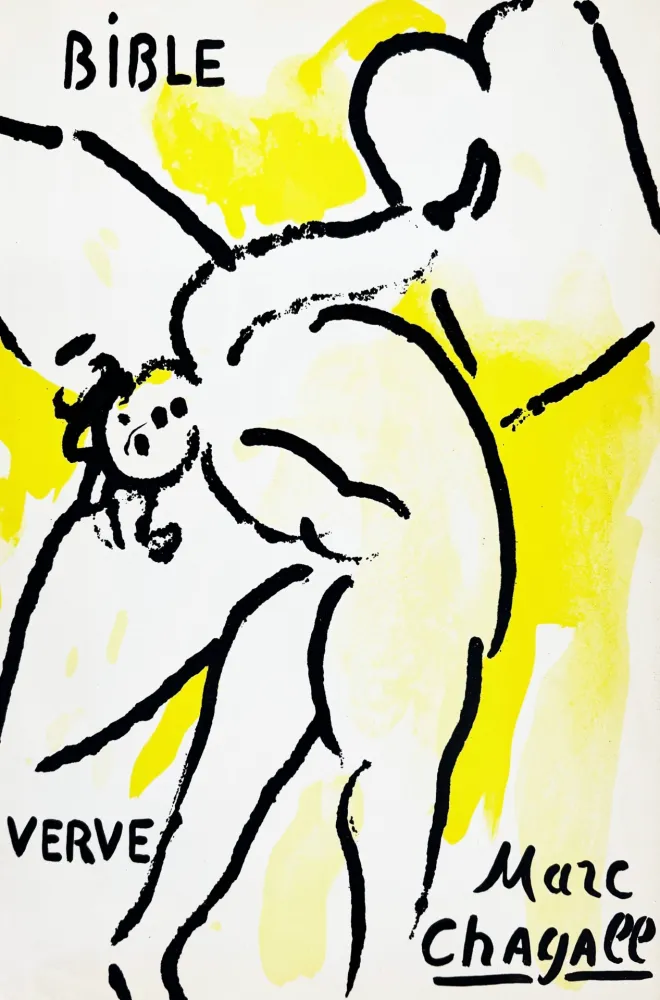 石版画 Chagall - La Bible