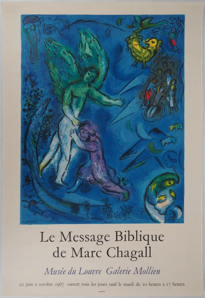 插图书 Chagall - La lutte de Jacob et de l'ange