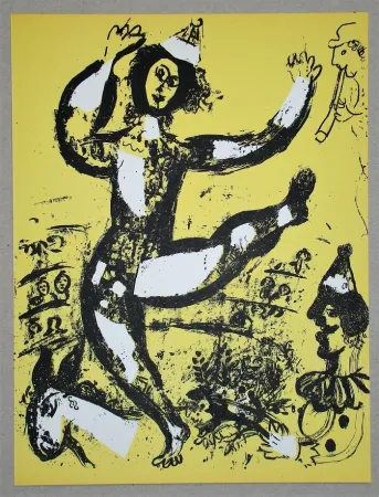 石版画 Chagall - Le Cirque