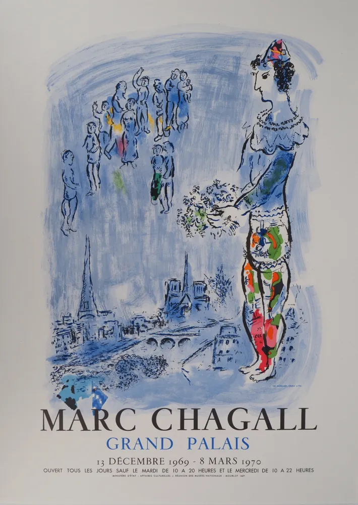 插图书 Chagall - Le magicien de Paris