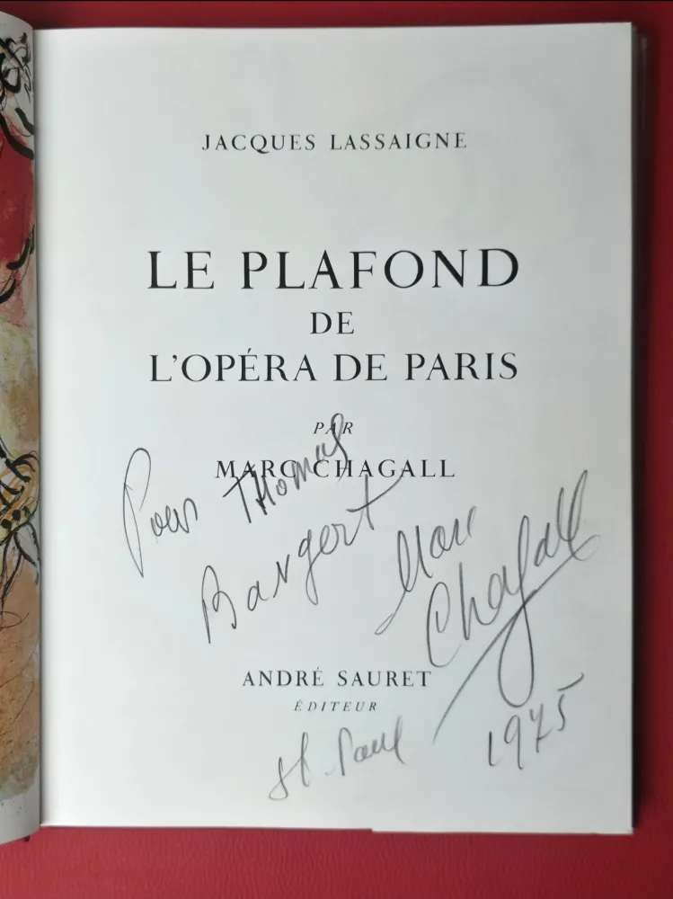插图书 Chagall - Le plafond de l'Opéra de Paris