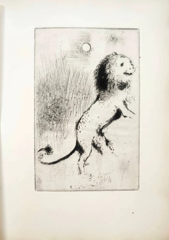 蚀刻版画 Chagall - Le Sept Péchés Capitaux