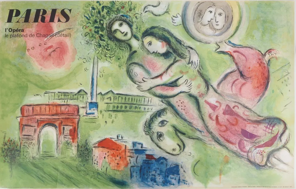 插图书 Chagall - Les amoureux de l'Opéra