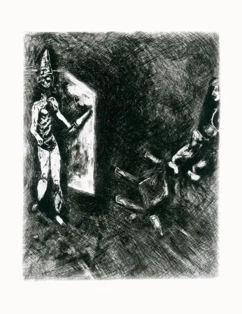 蚀刻版画 Chagall - Les Fables de La Fontaine