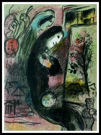 石版画 Chagall - L'INSPIRE