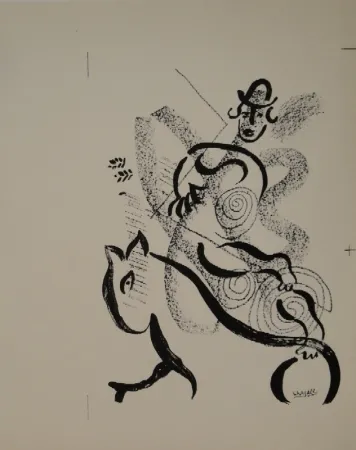 石版画 Chagall - Lithographie für 